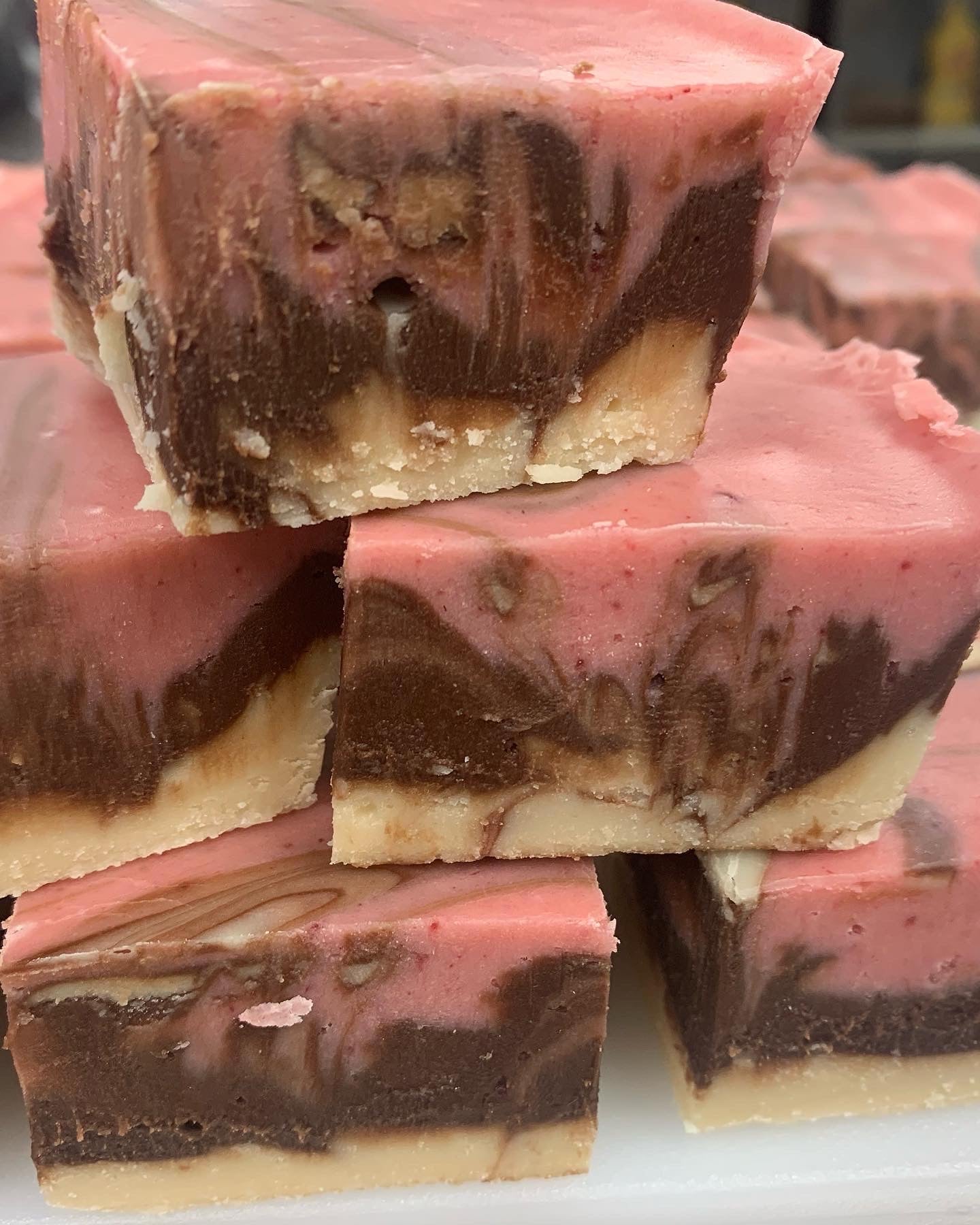 Raspberry Chocolate Dream Fudge