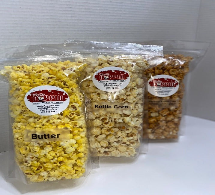 3 Pack Sweet & Salty Popcorn Bundle