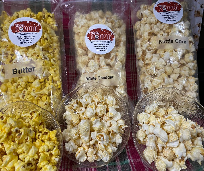 3 Pack Beach Bag Popcorn Bundle