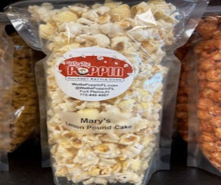 Mary's Lemon Pound Cake Popcorn