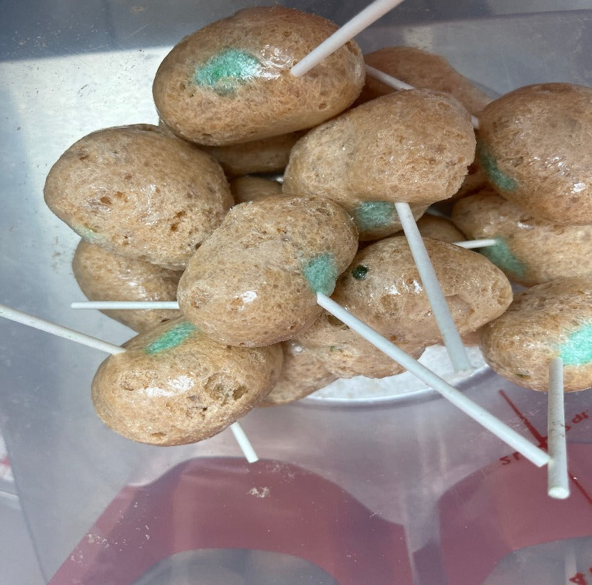 Caramel Apple Pops Freeze Dried