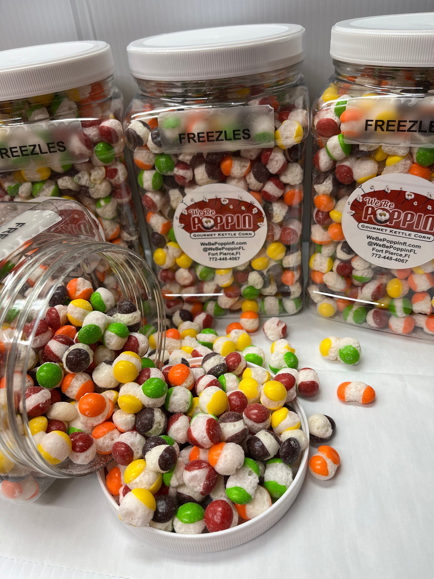 Freezles Freeze Dried Skittles Sharing Tub 20 Ounces