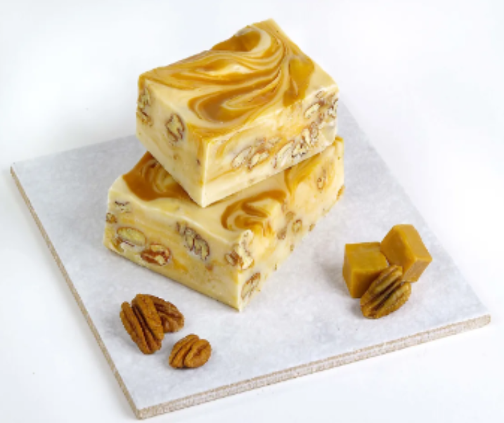 Caramel Pecan Cheesecake Fudge