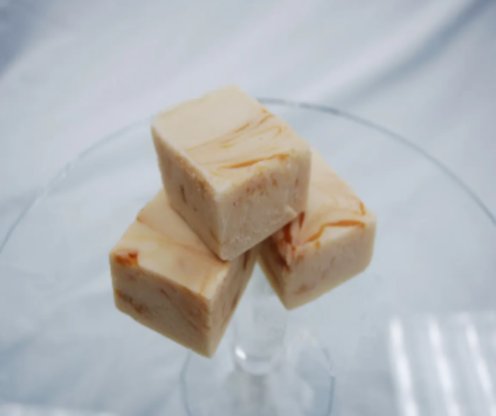 Vanilla Caramel Swirl Fudge