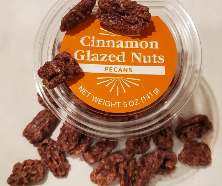 Cinnamon Glazed Pecans