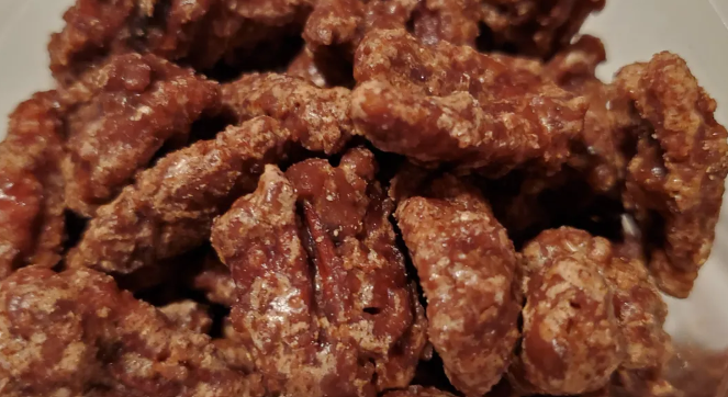 Cinnamon Glazed Pecans