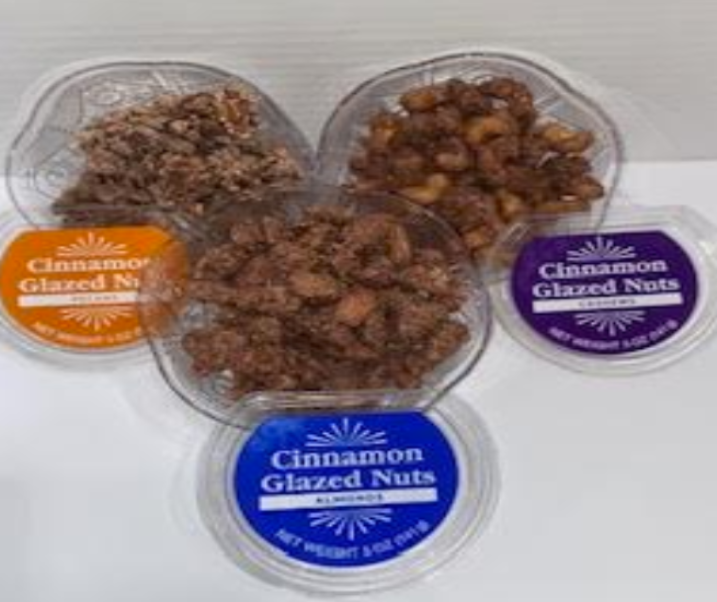 3 Pack Bundle of Cinnamon Glazed Nuts