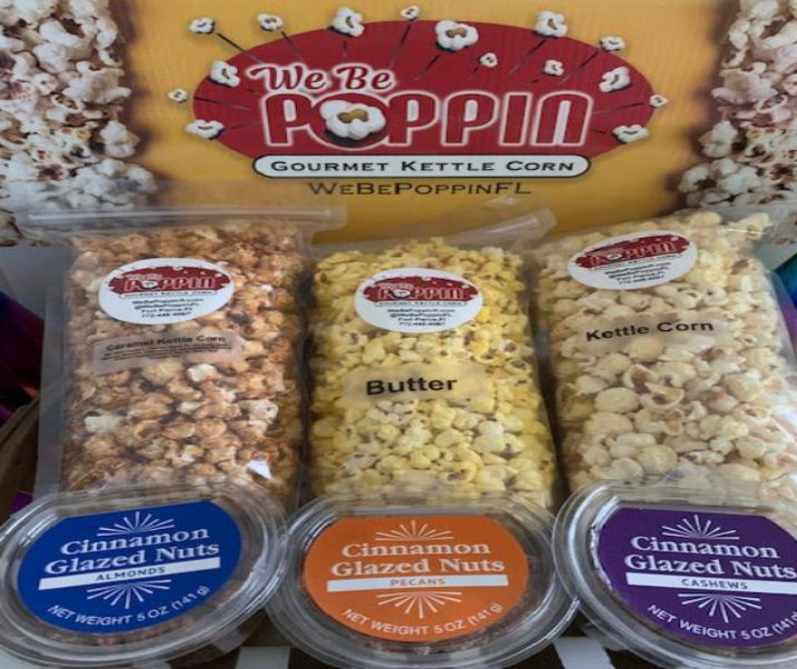 6 Pack Sweet & Salty Popcorn & Nuts Bundle