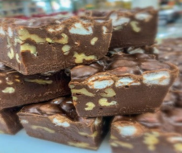 Rocky Road Fudge