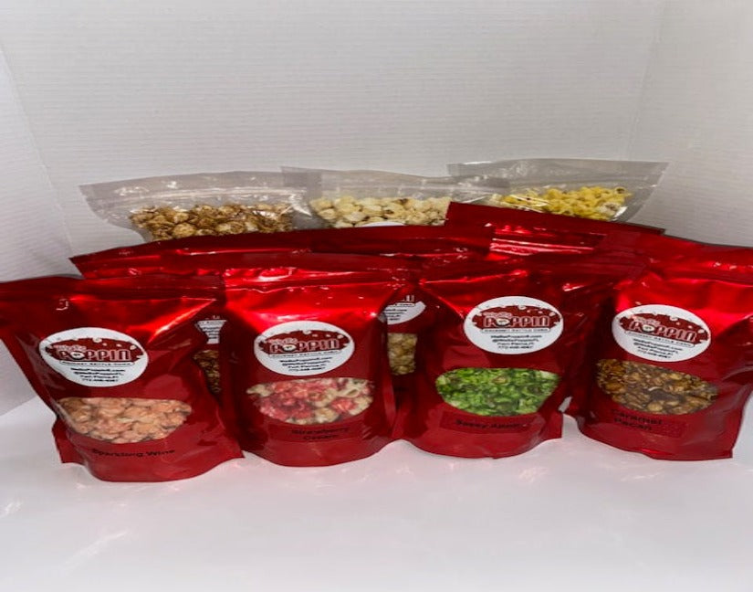 10 pack Assorted Gourmet Popcorn Bundle