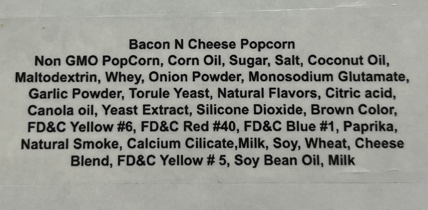 Bacon N Cheese Popcorn