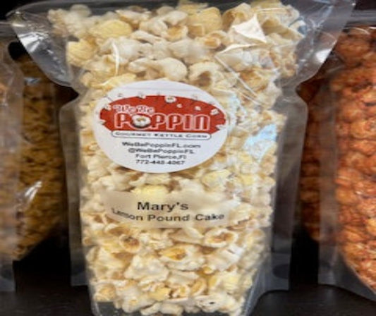 Mary's Lemon Pound Cake Popcorn