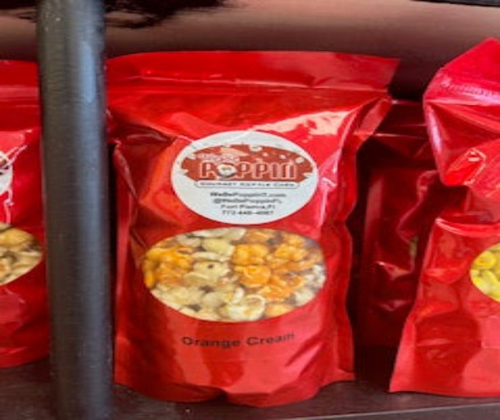 Orange Cream Popcorn