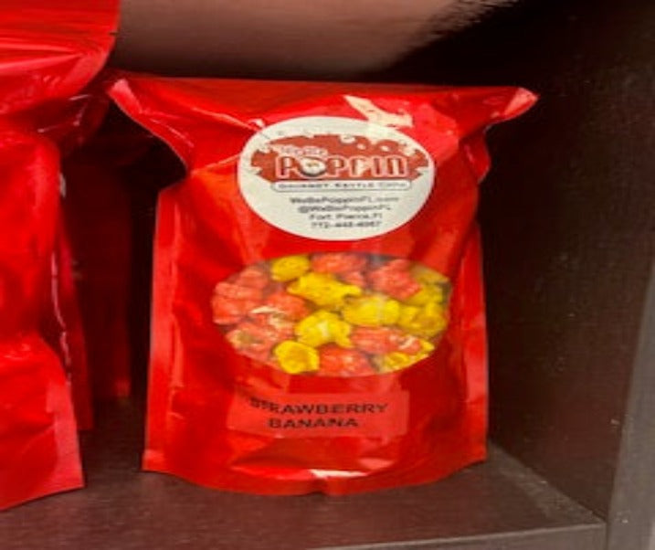 Strawberry Banana Popcorn