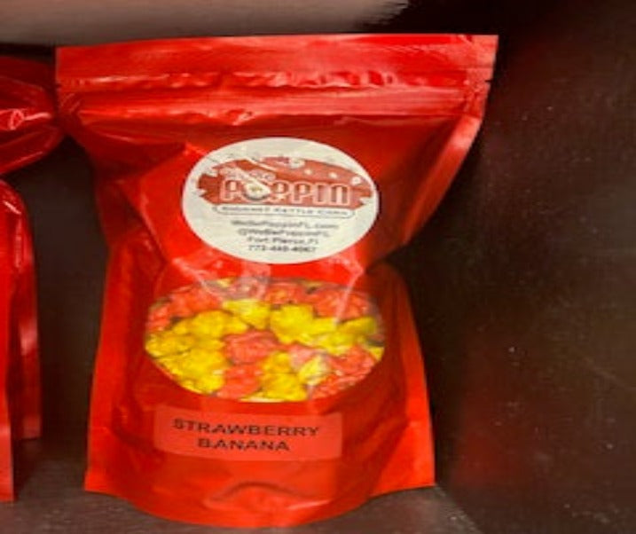Strawberry Banana Popcorn