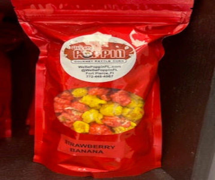 Strawberry Banana Popcorn