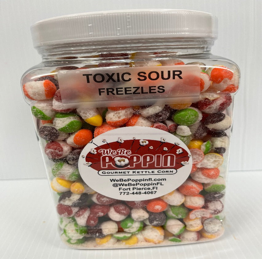 Sour Freeze Dried Skittles Sharing Tub 20 Ounces