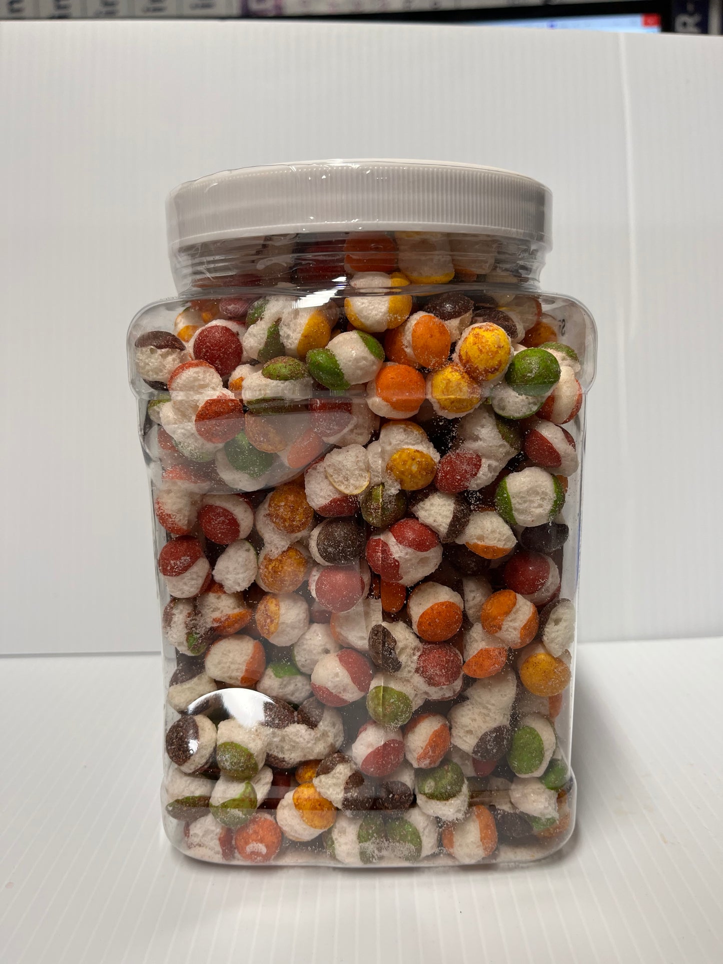 Spicy Freeze Dried Skittles 20 Ounce Tub Spicy Freezles