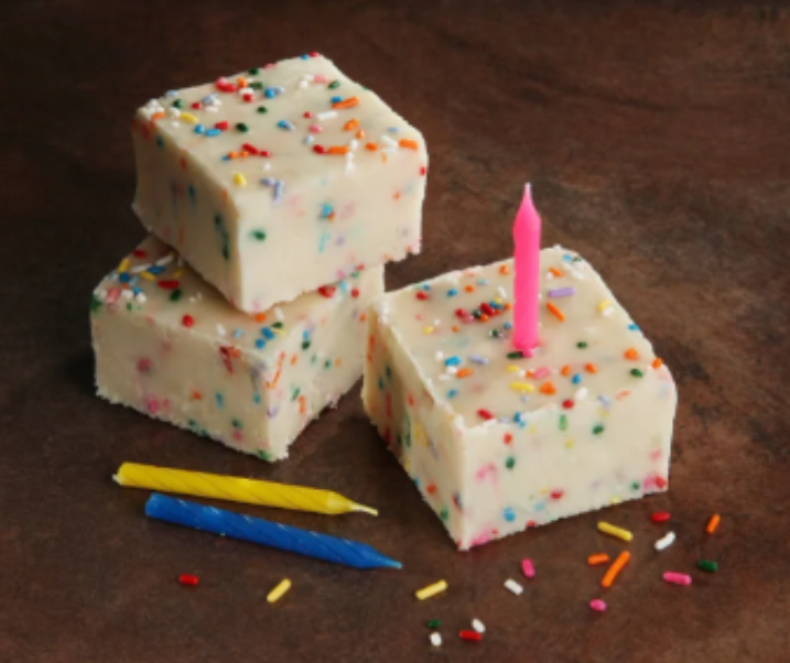 Vanilla Birthday Cake Fudge