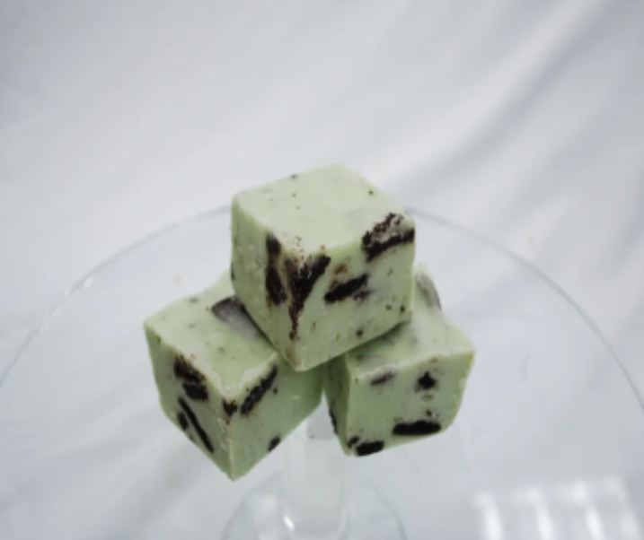 Mint Cookie Fudge