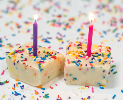 Vanilla Birthday Cake Fudge