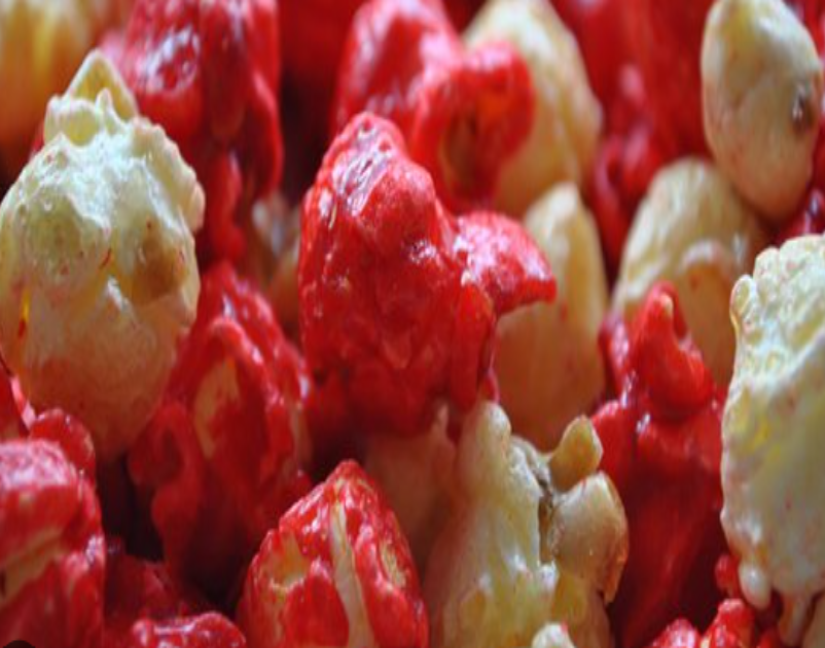 Strawberry Cream Popcorn