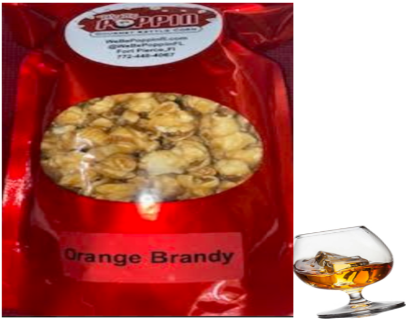 Orange Brandy Popcorn