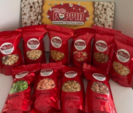 10 pack Assorted Gourmet Popcorn Bundle
