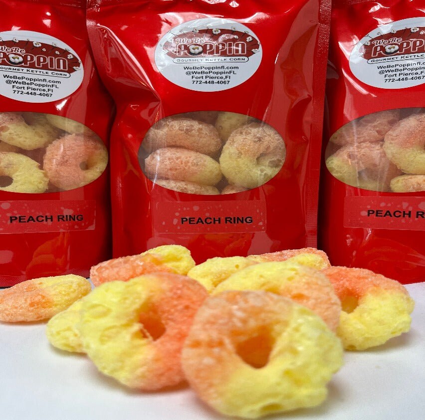 Peach Rings Freeze Dried