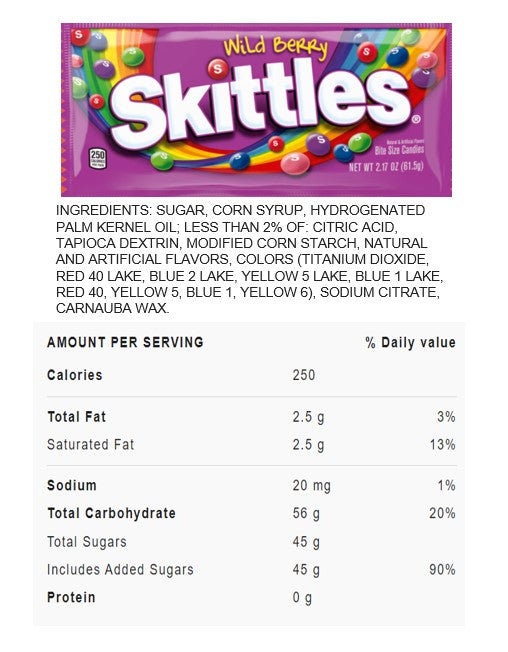 Berry Freezles Freeze Dried Skittles Candy